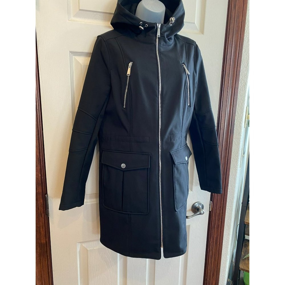 Bcbgeneration Hooded Softshell Jacket Size Medium - image 5